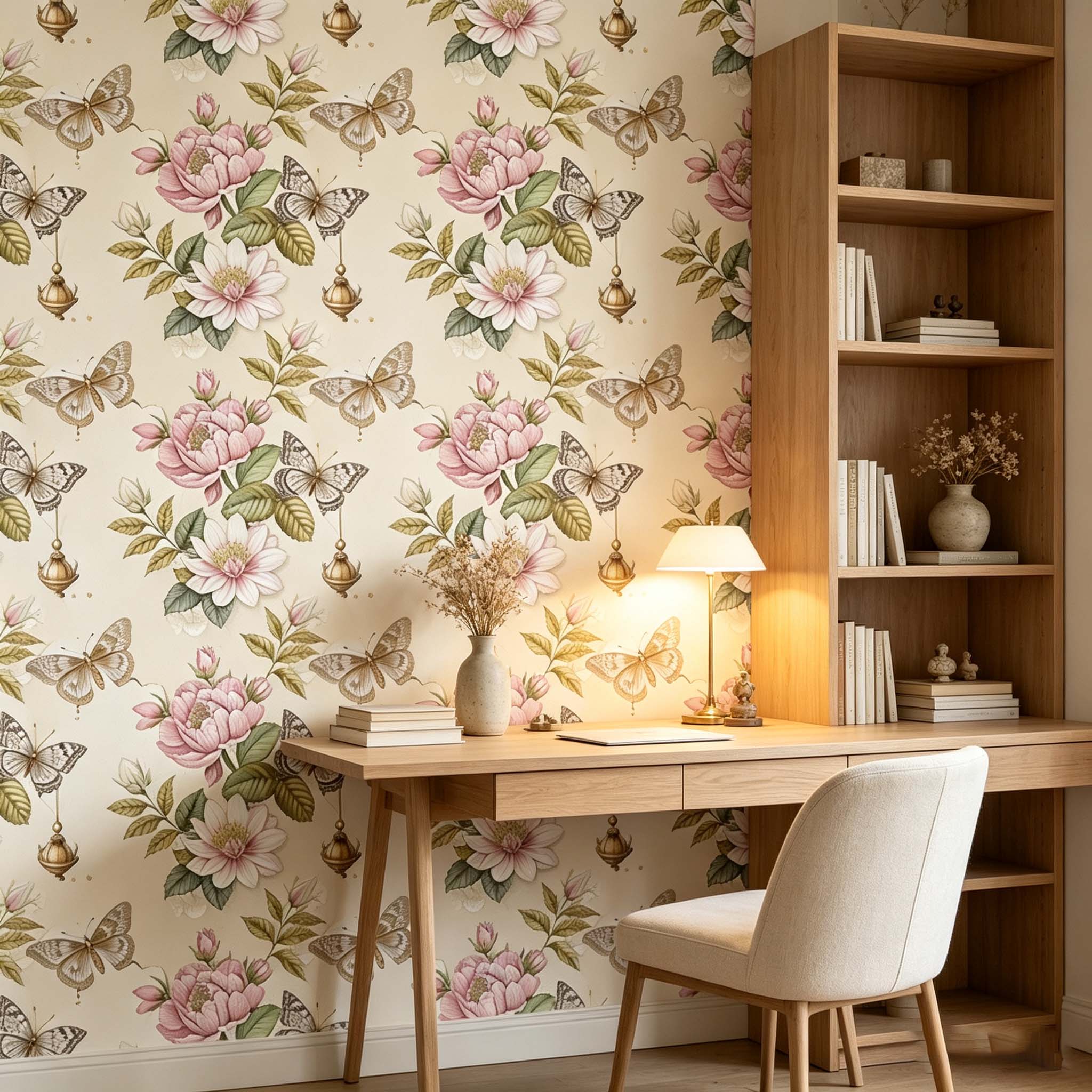 Luxury Lifestyle Background - Papel Tapiz Retro de Lujo Ligero,