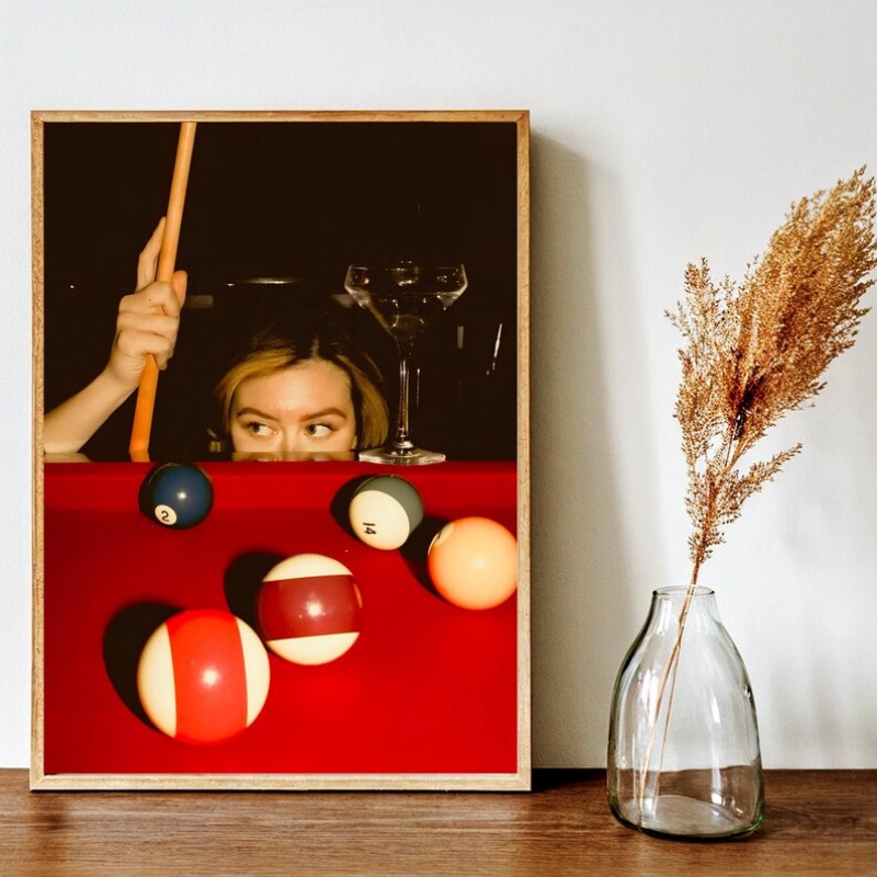 Póster Retro de Dados de Póker - Luxury Lifestyle Furniture reseña y precio